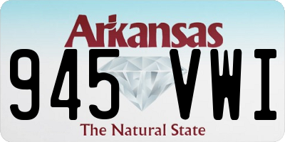 AR license plate 945VWI