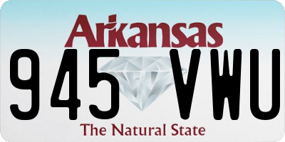 AR license plate 945VWU