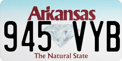 AR license plate 945VYB