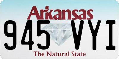 AR license plate 945VYI