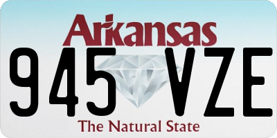 AR license plate 945VZE