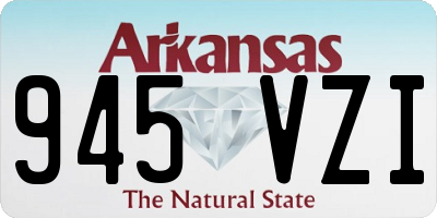 AR license plate 945VZI