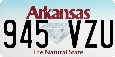 AR license plate 945VZU