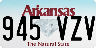 AR license plate 945VZV