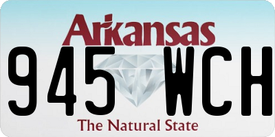 AR license plate 945WCH
