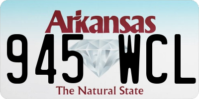 AR license plate 945WCL
