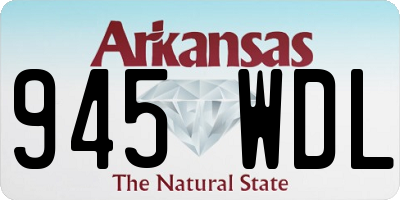 AR license plate 945WDL