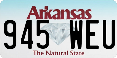 AR license plate 945WEU