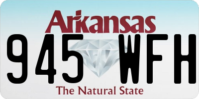 AR license plate 945WFH