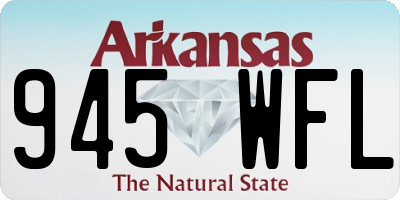 AR license plate 945WFL