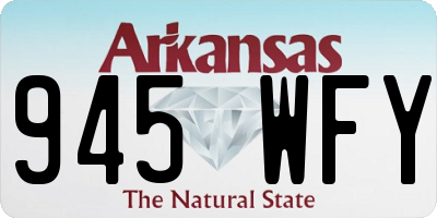 AR license plate 945WFY