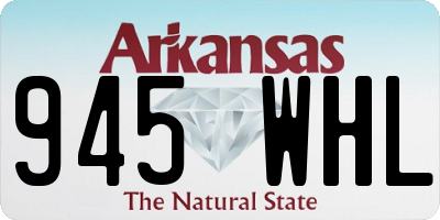 AR license plate 945WHL