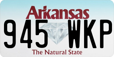 AR license plate 945WKP