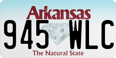 AR license plate 945WLC