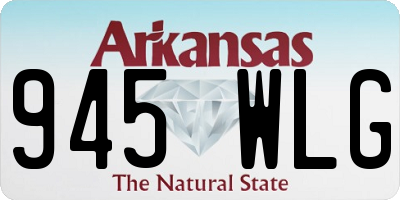 AR license plate 945WLG