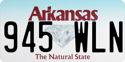 AR license plate 945WLN