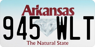 AR license plate 945WLT