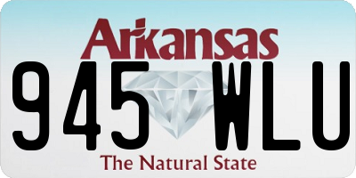 AR license plate 945WLU