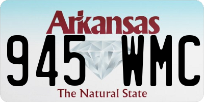 AR license plate 945WMC