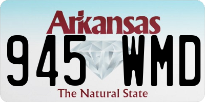 AR license plate 945WMD