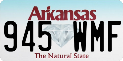 AR license plate 945WMF