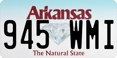 AR license plate 945WMI