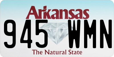 AR license plate 945WMN