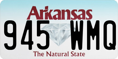 AR license plate 945WMQ