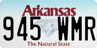 AR license plate 945WMR