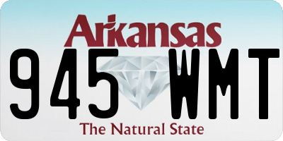 AR license plate 945WMT