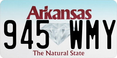 AR license plate 945WMY