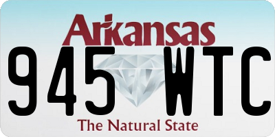 AR license plate 945WTC