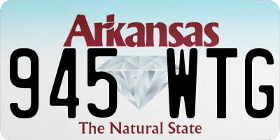 AR license plate 945WTG