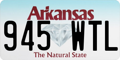 AR license plate 945WTL