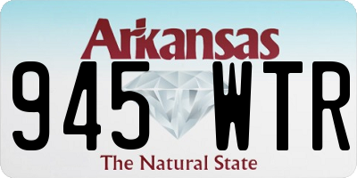 AR license plate 945WTR