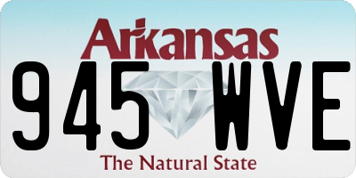 AR license plate 945WVE