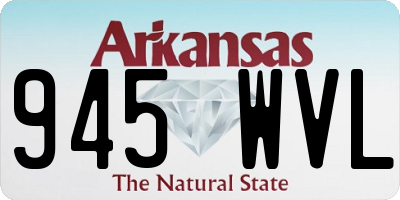 AR license plate 945WVL