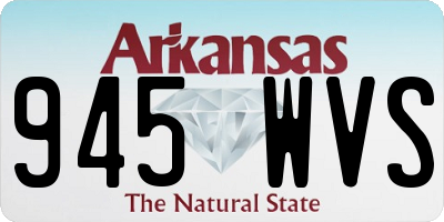 AR license plate 945WVS