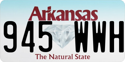 AR license plate 945WWH