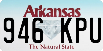 AR license plate 946KPU