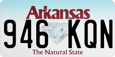 AR license plate 946KQN