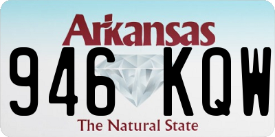 AR license plate 946KQW