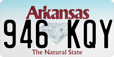 AR license plate 946KQY