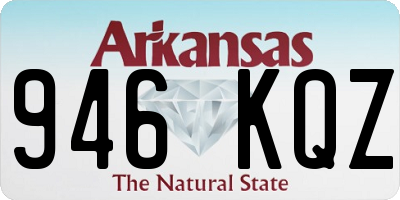 AR license plate 946KQZ