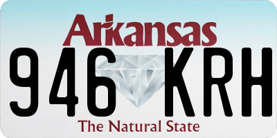 AR license plate 946KRH