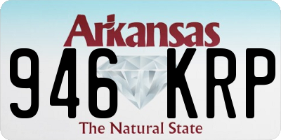 AR license plate 946KRP