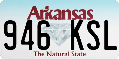 AR license plate 946KSL