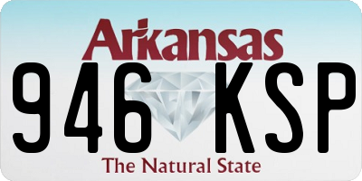 AR license plate 946KSP