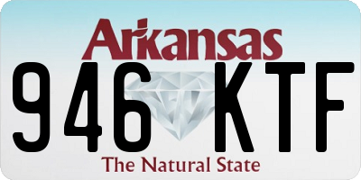 AR license plate 946KTF