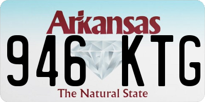 AR license plate 946KTG